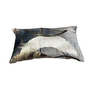 CALLISTO HOME LUMBAR TEXTURE BEAD METALLIC VELVET THROW PILLOWS RECTANGLE NWOT